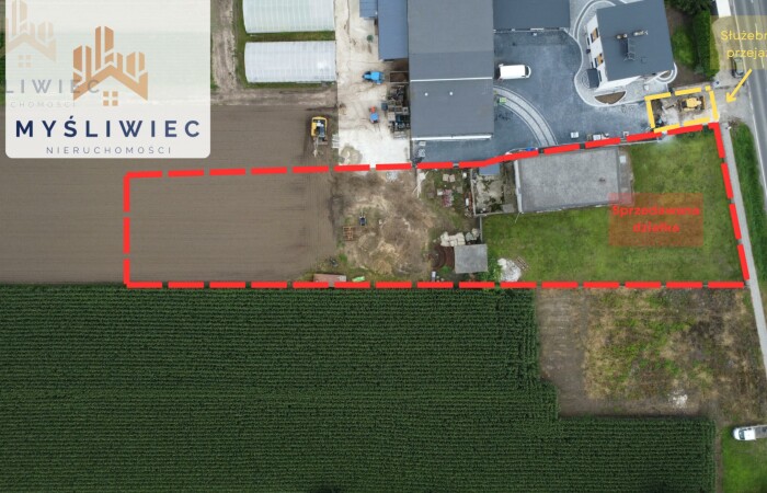 małopolskie, krakowski, Budowlana 18a / budynkiem 300m2 / przy głównej DK79