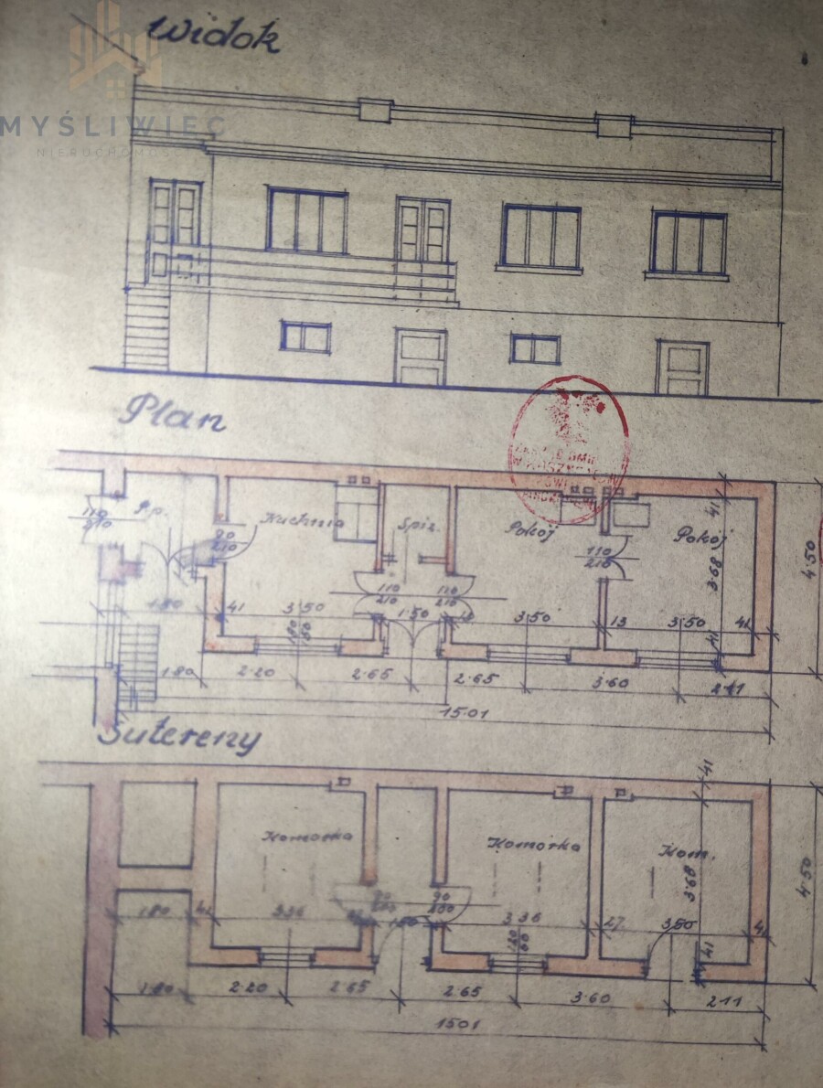 proszowicki, Koszyce, Dom z dwoma lokalami usługowymi / KOSZYCE RYNEK