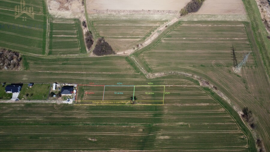 Kraków, Kraków-Nowa Huta, Nowa Huta, Wiązowa, 20 a budowlanych z dojazdem o szer. 5 m i mediami