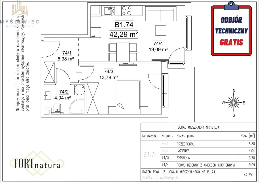 Kraków, Kraków-Krowodrza, Krowodrza, gen. Józefa Wybickiego, FORT NATURA WYBICKIEGO / Osiedle w wysokim standardzie z klimatyzacją / ODBIÓR TECHNICZNY GRATIS