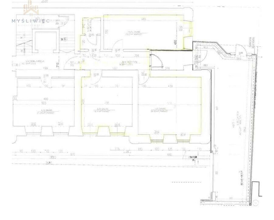 Kraków, Kraków-Śródmieście, Grzegórzki, Lubicz, Nowoczesne biuro do wejścia w prestiżowej okolicy