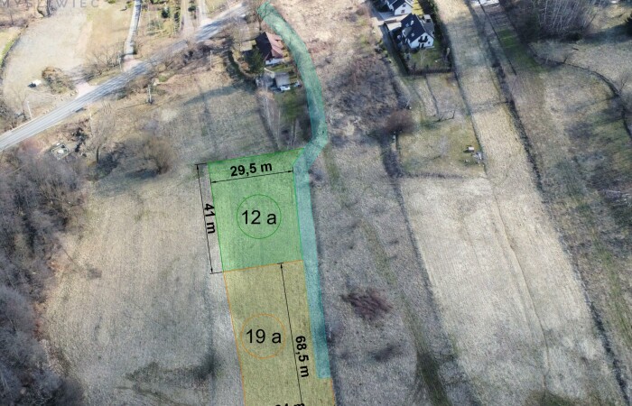 małopolskie, krakowski, Działki budowlane Wrząsowice