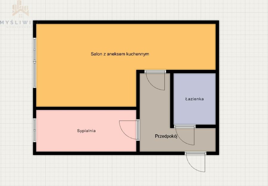 Kraków, os. Jagiellońskie, Mieszkanie do wejścia blisko tramwaju, MPEC