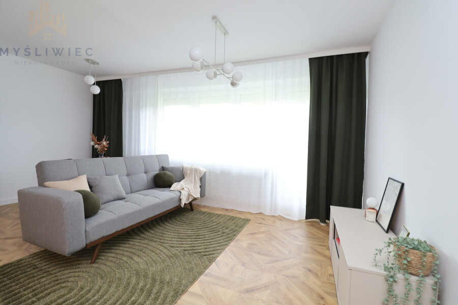 Kraków, Kraków-Podgórze, Wielicka, Wykończone | umeblowane | salon z aneksem + 2 sypialnie | balkon