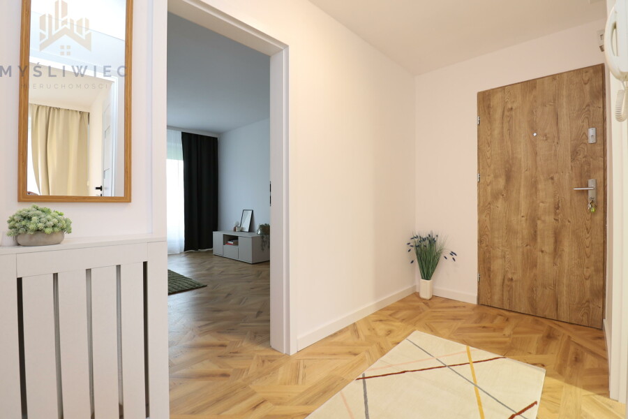 Kraków, Kraków-Podgórze, Wielicka, Wykończone | umeblowane | salon z aneksem + 2 sypialnie | balkon