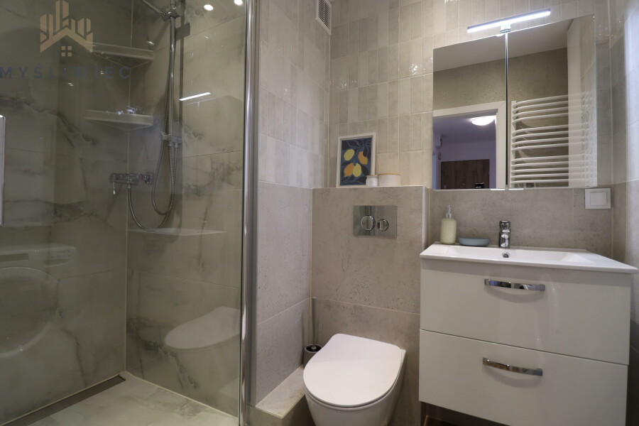 Kraków, Kraków-Podgórze, Wielicka, Wykończone | umeblowane | salon z aneksem + 2 sypialnie | balkon
