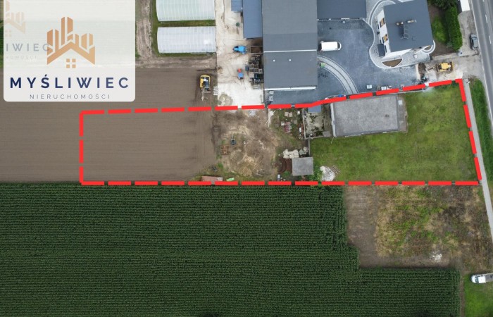 małopolskie, krakowski, Działka budowlana zabudowana budynkiem 300m2/ DK79