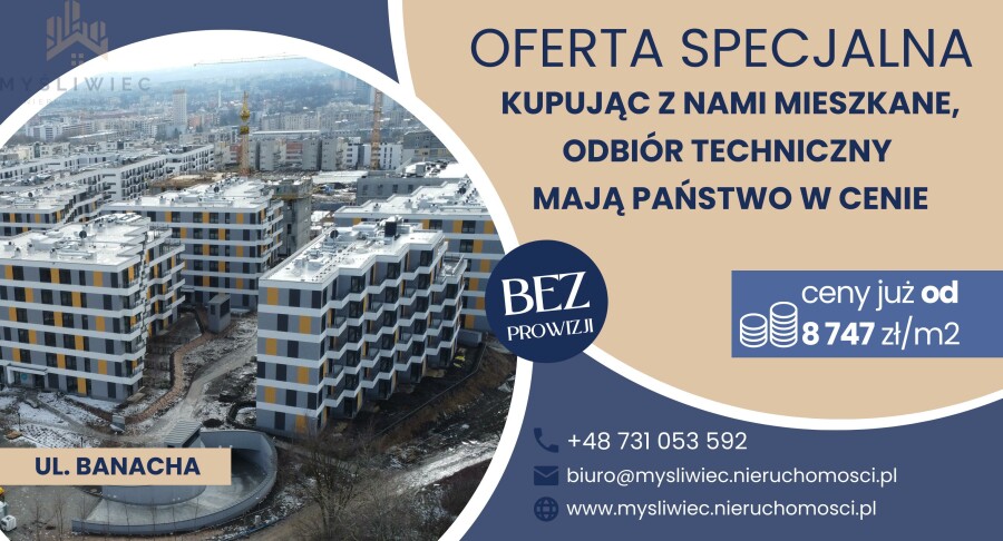 Kraków, Kraków-Krowodrza, Prądnik Biały, Banacha, OZON BANACHA / Komfortowe osiedle ze strefą coworkingową i tramwajem / ODBIÓR TECHNICZNY GRATIS