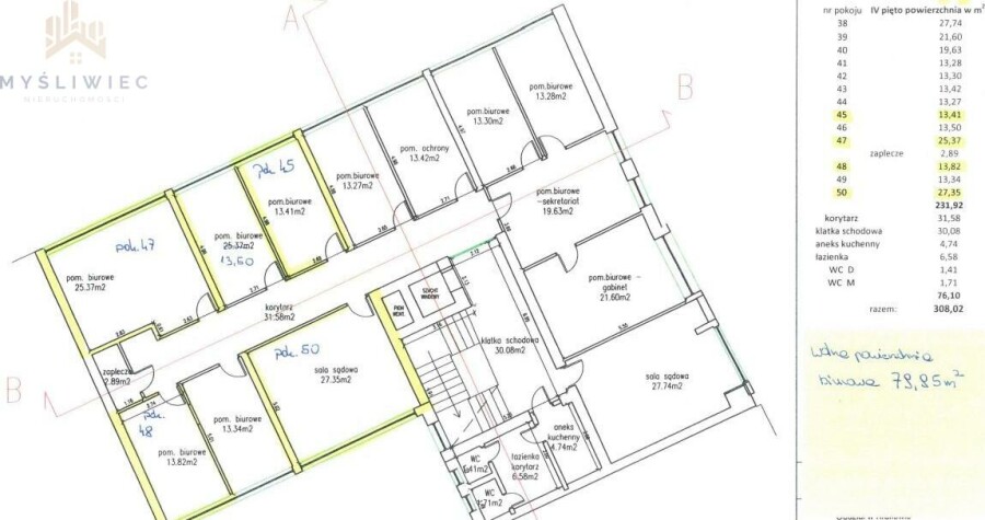 Kraków, Kraków-Śródmieście, Grzegórzki, Lubicz, Powierzchnia biurowa przy Mogilskim / klimatyzacja