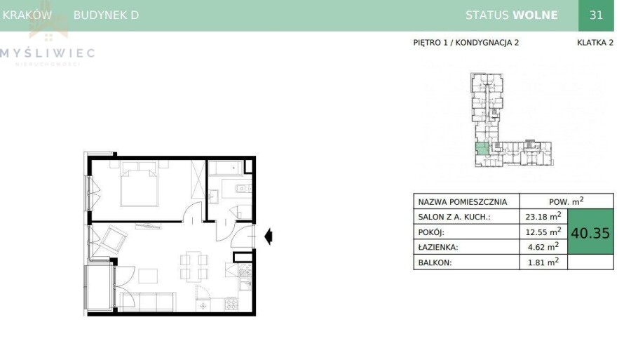 Kraków, Kraków-Podgórze, Podgórze, Nowohucka, Osiedle przy Wiśle, dużo zieleni, oddanie lato `23