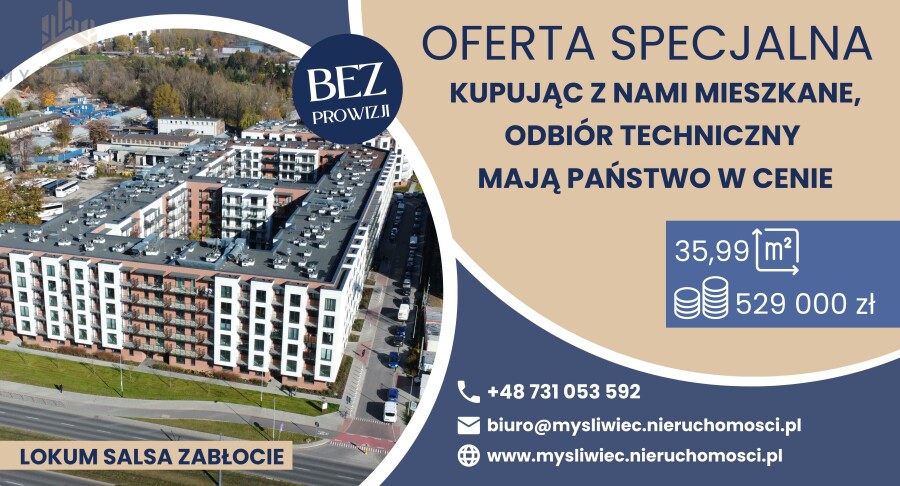 Kraków, Kraków-Podgórze, Podgórze, gen. Tadeusza Klimeckiego, POD WYNAJEM I DLA SIEBIE, BEZ PROWIZJI Z ODBIOREM GRATIS