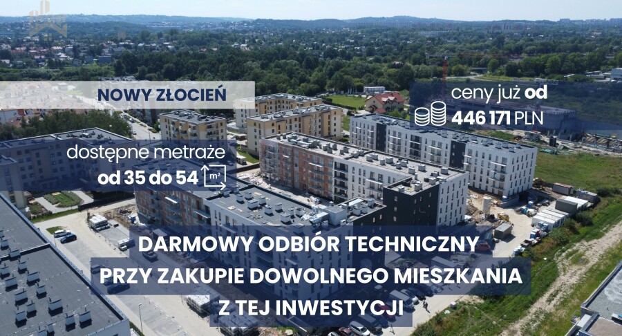 Kraków, Kraków-Podgórze, Podgórze, Mariana Domagały, NOWY ZŁOCIEŃ / Kameralne i pełne zieleni / ODBIÓR TECHNICZNY GRATIS