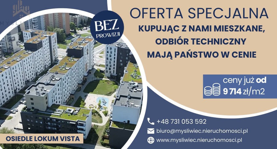 Kraków, Podgórze Duchackie, Walerego Sławka, LOKUM VISTA/ 3 pokoje/ 3 kwartał 2023 / ODBIÓR GRATIS